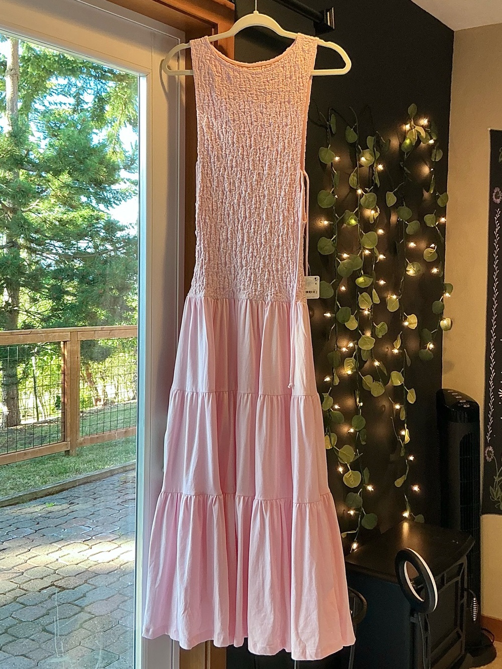 Free People Smocked Upper Maxi Dress 🩷